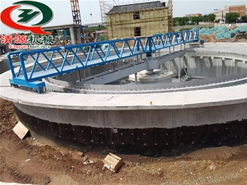 周邊傳動刮泥機(jī)安裝